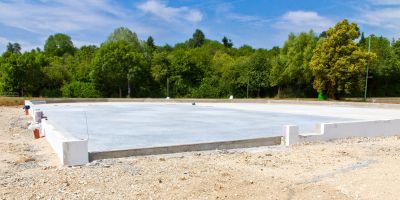 Commercial Slab Installation in Woodbridge, VA